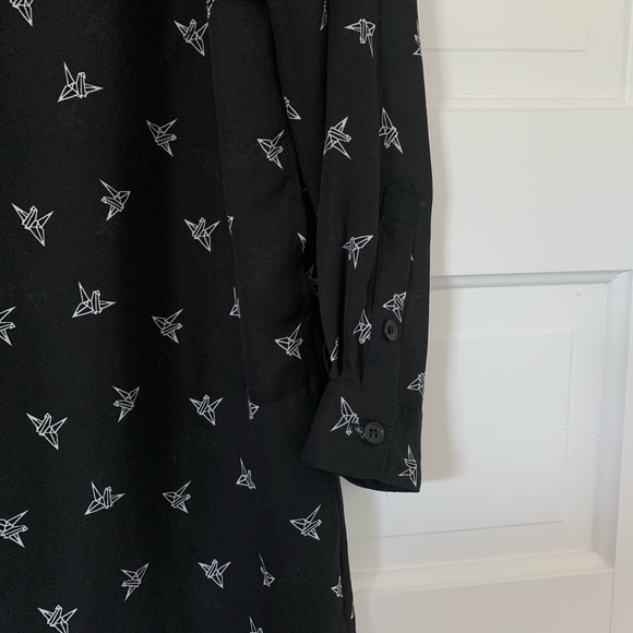 Crane Print Tunic - Picture 3 of 6